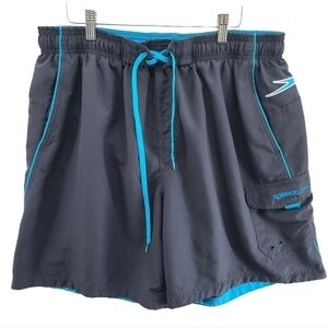 Speedo Men's Swim Trunks Shorts Suit Blue XXL